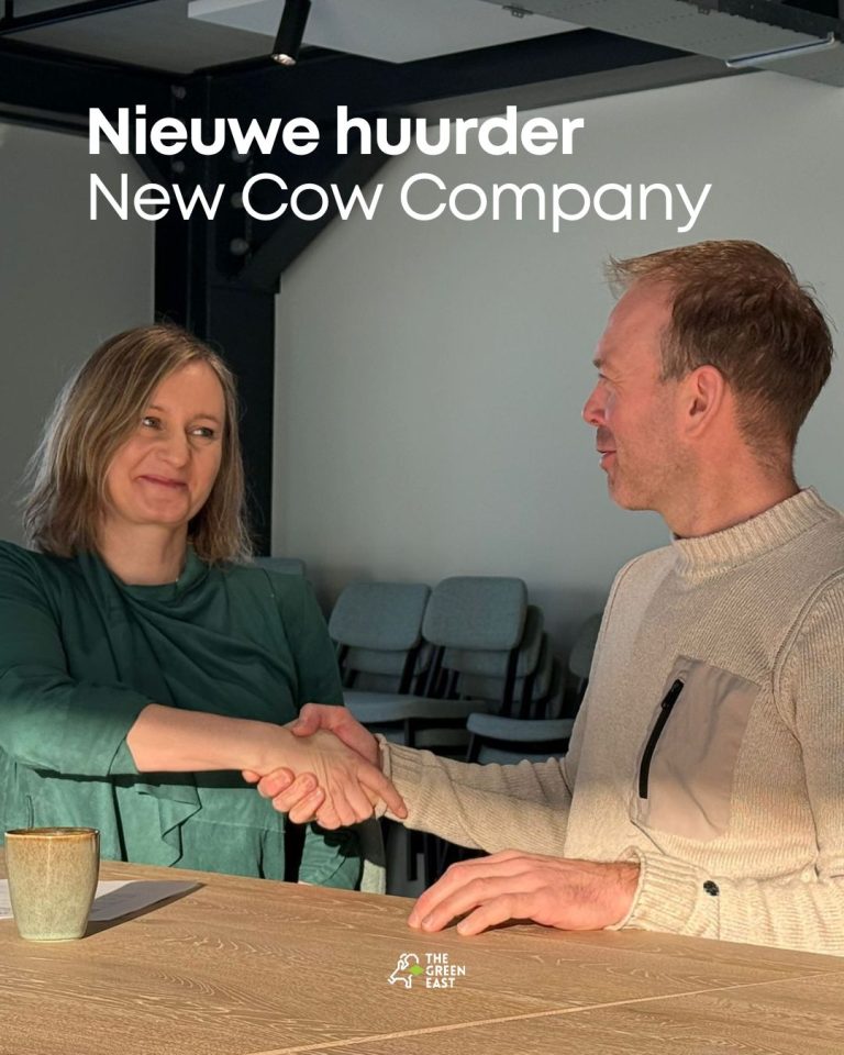 We hebben het contract getekend met New Cow Company
